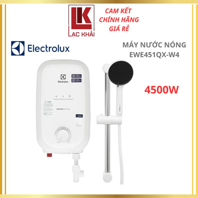 Máy nước nóng trực tiếp không bơm Electrolux 4500W EWE451QX-W4 - Hàng chính hãng - Ảnh 7