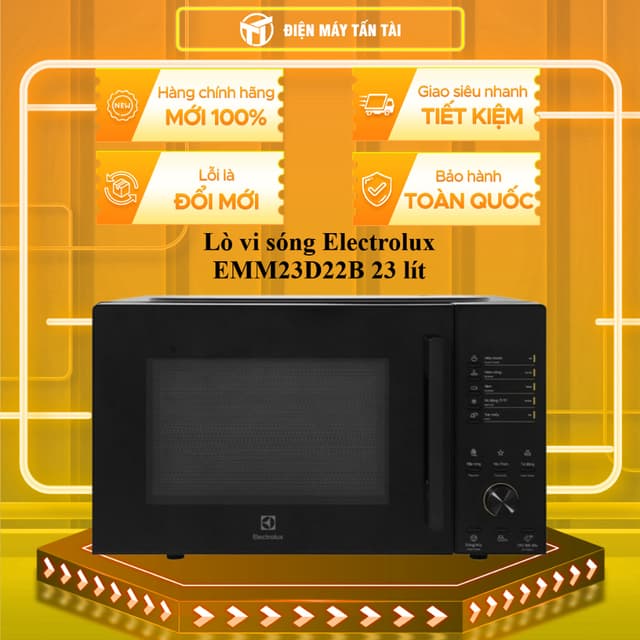 EMM23D22B / EMM23K22B  - Lò vi sóng để bàn 23 Lít Electrolux EMM23D22B / EMM23K22B - GIAO TOÀN QUỐC - Ảnh 3
