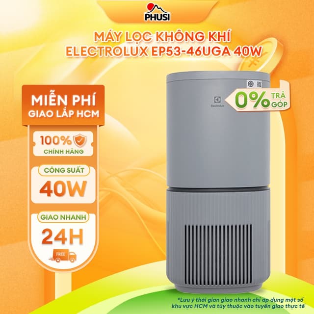 EP53-46UGA Máy lọc không khí Electrolux EP53-46UGA 40W [MIỄN PHÍ GIAO LẮP HCM] - Ảnh 7