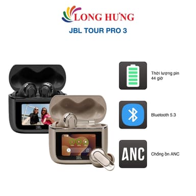 So sánh giá Tai nghe Bluetooth True Wireless JBL Tour Pro 3 - Hàng chính hãng rẻ nhất?