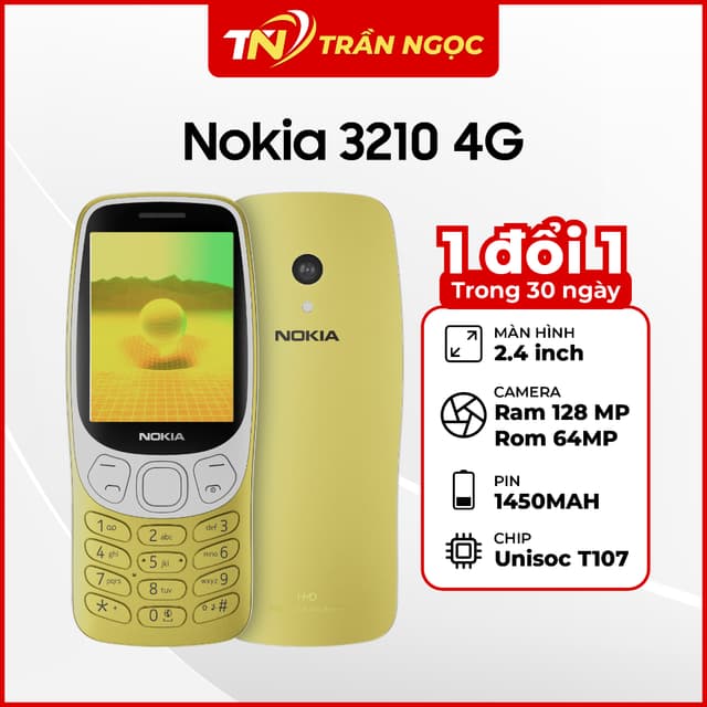 Điện thoại Nokia 3210 (4G) Chính Hãng - Ảnh 2