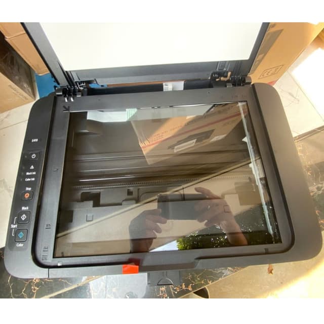 Máy in phun màu đa chức năng Canon E410 khổ A4 - Ảnh 7