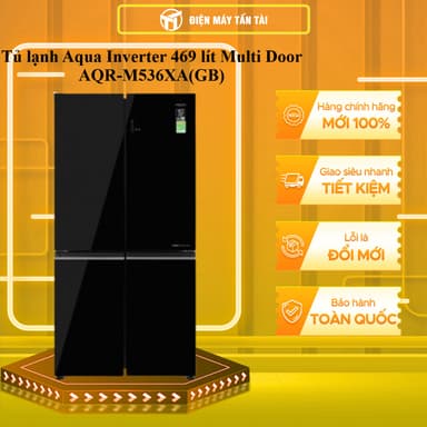 So sánh giá AQR-M536XA(GB) - Tủ lạnh Aqua Inverter 469 lít Multi Door AQR-M536XA(GB) - MIỄN PHÍ GIAO HCM rẻ nhất?