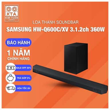 So sánh giá Bộ loa thanh Samsung HW-Q600C/XV 360W 3.1.2 và HW-Q600F 3.1.2 380W (mẫu 2025)- hàng chính hãng - bảo hành 12 tháng rẻ nhất?