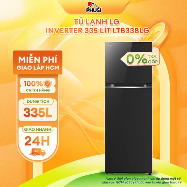 LTB33BLG Tủ lạnh LG Inverter 335 lít LTB33BLG [MIỄN PHÍ GIAO LẮP HCM] - Ảnh 5