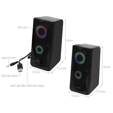 So sánh giá [HỎA TỐC] Loa vi tính Microlab B27 Công Suất 10W USB AUX 3.5mm Bảo Hành 12 Tháng rẻ nhất?