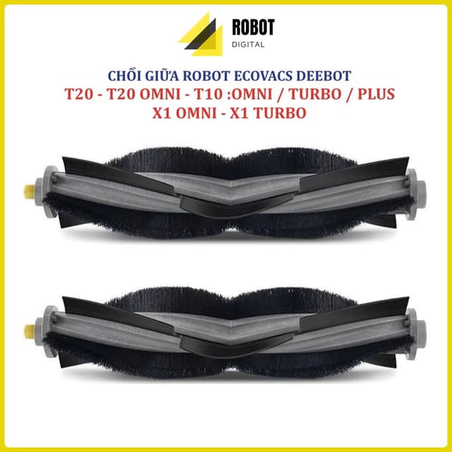 Phụ kiện robot hút bụi lau nhà Ecovacs Deebot T20-T10-X1 Omni/Turbo-Chổi giữa, Chổi Chính, Chổi xoắn - Ảnh 6