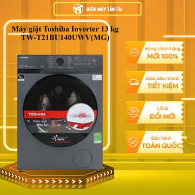 So sánh giá TW-T21BU140UWV(MG)  - Máy giặt Toshiba Inverter 13 kg TW-T21BU140UWV(MG) - GIAO TOÀN QUỐC rẻ nhất?