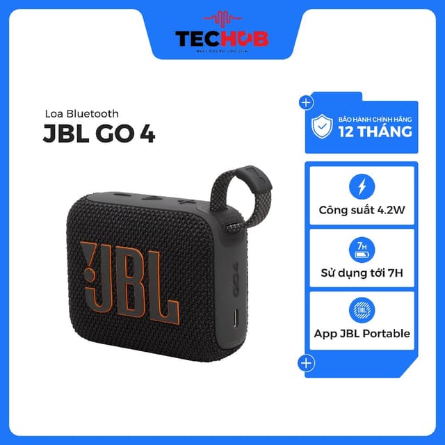 [HỎA TỐC 2H HCM] Loa Bluetooth di động JBL Go 4 - Hàng Chính Hãng - Ảnh 11