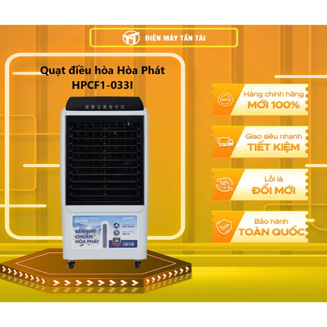 HPCF1-033I - Quạt điều hòa FUNIKI (Hòa Phát HPCF1-033I) 100W - Bảng điều khiển cảm ứng - CHÍNH HÃNG - Ảnh 10