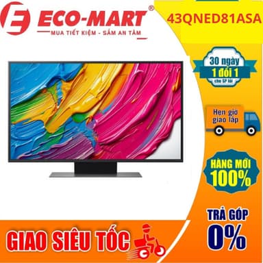 So sánh giá 43QNED81A Smart Tivi QNED LG AI 4K 43 inch 43QNED81ASA new 2025 rẻ nhất?