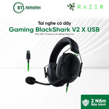 So sánh giá Tai Nghe Gaming Razer BlackShark V2 X  / Chính Hãng / Bảo Hành 24 Tháng rẻ nhất?