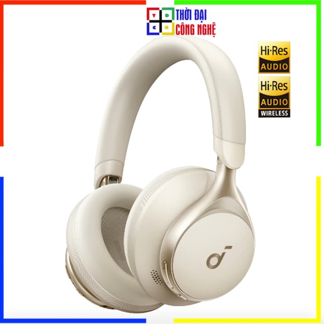 Soundcore Space One - Anker A3035 Tai Nghe Chụp Tai Bluetooth Âm thanh Hi-res, Giảm ồn 98%, 55h Play. Bảo hành 18 tháng - Ảnh 1