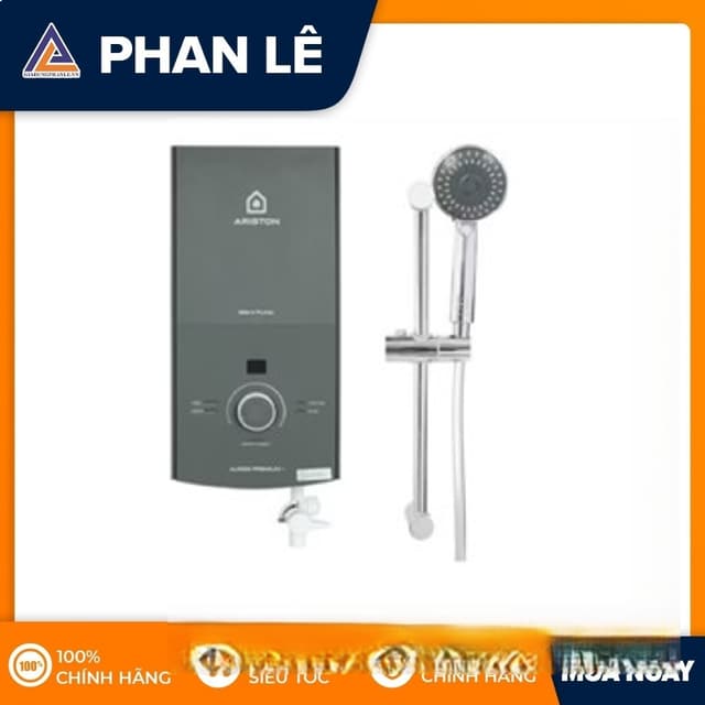 Máy Nước Nóng Trực Tiếp Ariston AURES PREMIUM+ 4.5P  (4500W , có bơm) - Hàng chính hãng - Ảnh 8