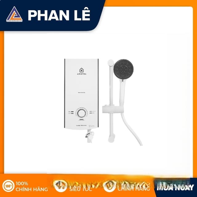 Máy Nước Nóng Trực Tiếp Ariston AURES PREMIUM 4.5P IVORY (4500W , có bơm) - Hàng chính hãng - Ảnh 4