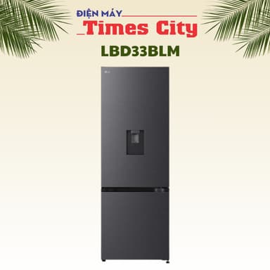 So sánh giá Tủ lạnh LG Inverter 332 lít LBD33BLM rẻ nhất?
