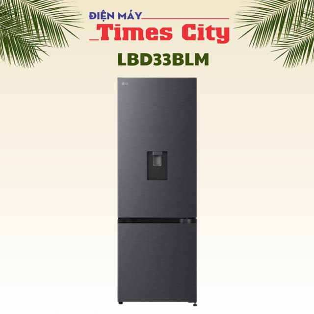 Tủ lạnh LG Inverter 332 lít LBD33BLM - Ảnh 6