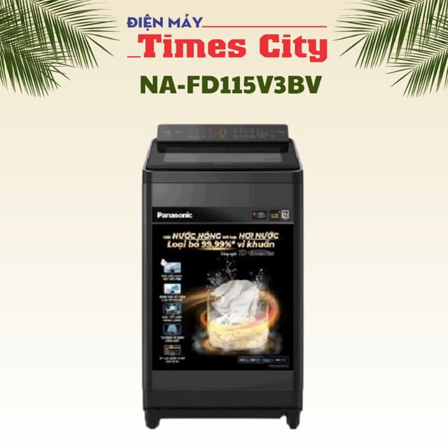 Máy giặt Panasonic Inverter 11.5 Kg NA-FD115V3BV - Ảnh 12