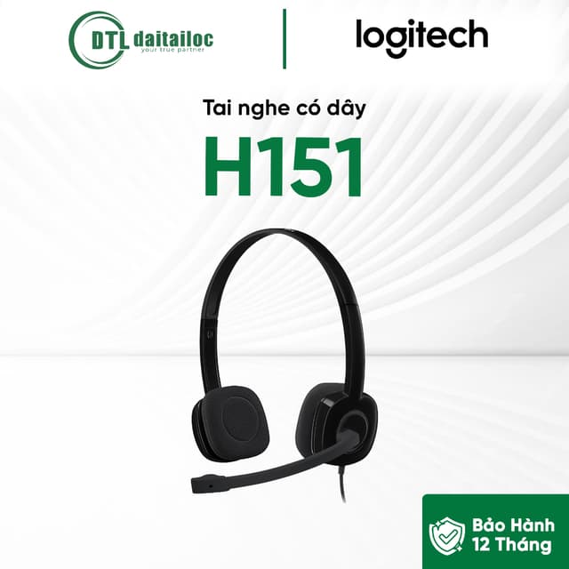 Tai nghe có dây Logitech H151 | Chính Hãng | Bảo Hành 12 tháng - Ảnh 4