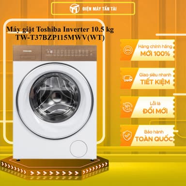 So sánh giá TW-T37BZP115MWV(WT) - Máy giặt Toshiba Inverter 10.5 kg TW-T37BZP115MWV(WT) - GIAO TOÀN QUỐC rẻ nhất?