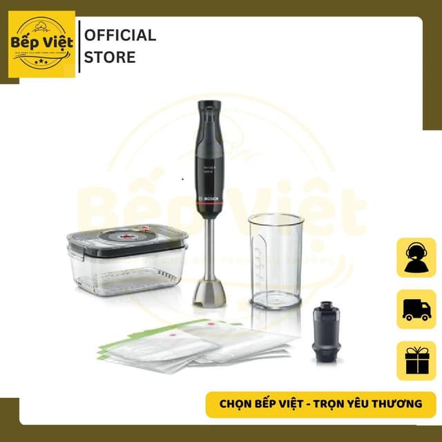 Máy xay cầm tay Bosch MSM4B6V2 - Công suất 1000W - Bảo hành 24 tháng - Ảnh 5