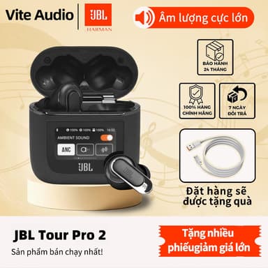 So sánh giá Tai nghe Bluetooth True Wireless JBL Tour Pro 2 (Bluetooth 5.3 )-Kỷ niệm rẻ nhất?