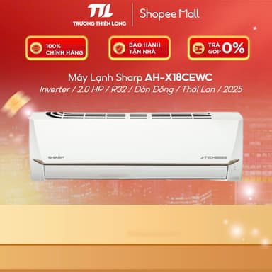 So sánh giá AH-X18CEWC - Máy Lạnh Sharp Inverter 2 HP AH-X18CEWC - Điều Hòa Với Chế Độ Super Jet [FREESHIP HCM] rẻ nhất?