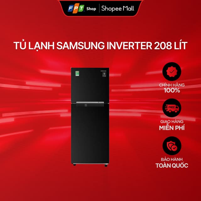[Miễn phí giao - Không lắp đặt] Tủ lạnh Samsung Inverter 208 lít RT20HAR8DBU/SV - Ảnh 6