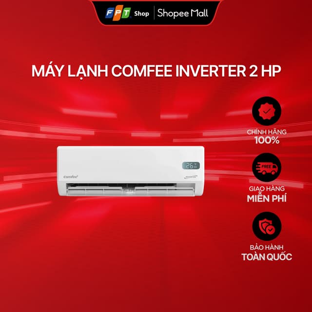 [Chỉ GH tận nơi] Máy Lạnh Comfee Inverter 2 HP CFS-18VGPF - Ảnh 12