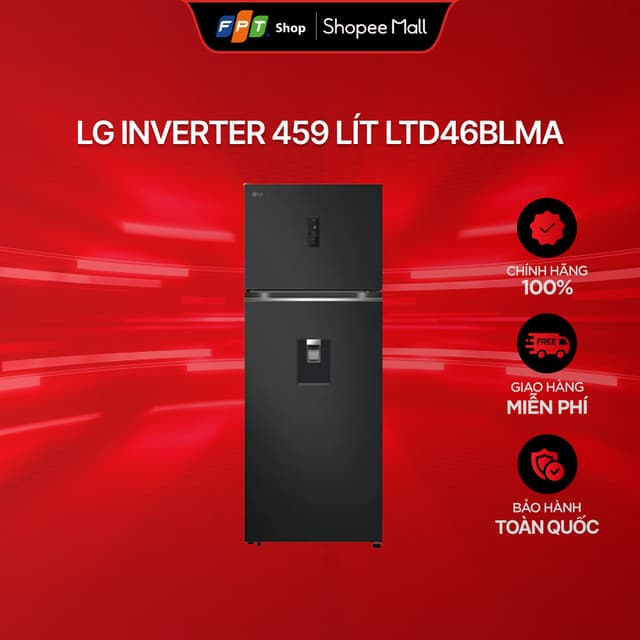 [CHÍNH HÃNG] LG Inverter 459 lít LTD46BLMA - Ảnh 6