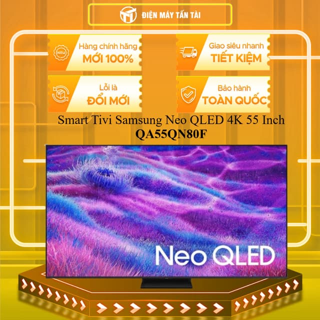 QA55QN80F - Smart Tivi Neo QLED Samsung AI 4K 55 inch QA55QN80F/ QA55QN85DB - MIỄN PHÍ GIAO LẮP HCM - Ảnh 12