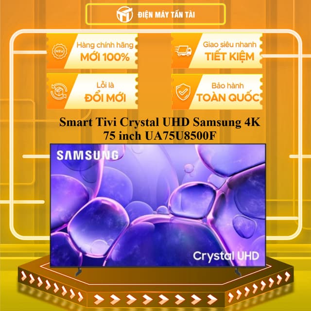 UA75U8500F - Smart Tivi Crystal UHD Samsung 4K 75 inch UA75U8500F - GIỌNG NÓI- MIỄN PHÍ GIAO LẮP HCM - Ảnh 11