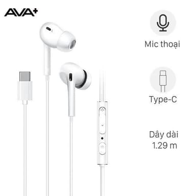 So sánh giá [SHIP HỎA TỐC] Tai nghe Có dây Type C AVA+ LiveBass E2 Chính Hãng Bảo Hành 12 Tháng rẻ nhất?