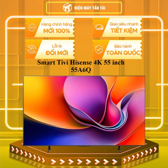 55A6Q - Smart Tivi Hisense 4K 55 inch 55A6Q - MIỄN PHÍ GIAO LẮP HCM - Ảnh 4