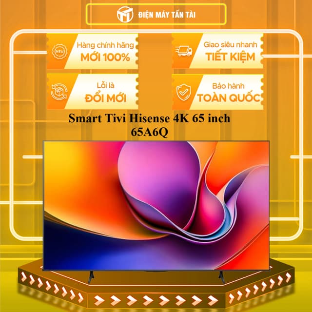 65A6Q - Smart Tivi Hisense 4K 65 inch 65A6Q - MIỄN PHÍ GIAO LẮP HCM - Ảnh 2
