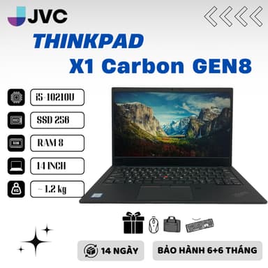 So sánh giá Laptop Cao Cấp Lenovo Thinkpad x1carbon Gen 8, gen 7 core i5 10210U ram 16gb ssd 512 14in pin>4h rẻ nhất?
