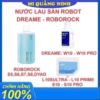 Nước lau sàn Robot hút bụi Dreame: W10, W10 Pro, W10S, L10S Ultra, L10 Prime, S10 - Roborock: S5 Max, S6 Max V, S7, S8 - Ảnh 10