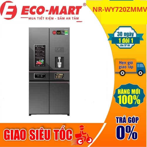 WY720ZMMV Tủ lạnh Panasonic Inverter 650 lít NR-WY720ZMMV  PRIME+ Edition Multi Door - Ảnh 11