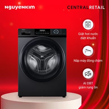 So sánh giá Máy giặt cửa trước Aqua Inverter 9.5 kg AQD-A952J.BK rẻ nhất?