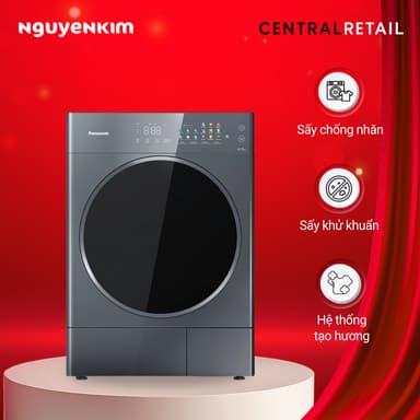 So sánh giá Máy sấy bơm nhiệt Panasonic Inverter 10.5 kg NH-XV21X1AVT rẻ nhất?