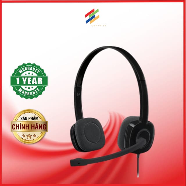 Tai nghe có dây Logitech H150, H151 - Hàng chính hãng bảo hành 1 năm - Ảnh 6