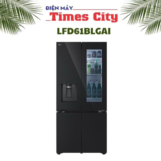 Tủ lạnh LG Inverter 612 lít Multi Door InstaView LFD61BLGAI - Ảnh 10