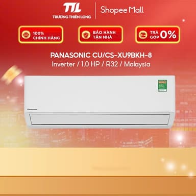 So sánh giá CU/CS-XU9BKH-8 - Máy Lạnh Panasonic Inverter 1 HP CU/CS-XU9BKH-8 [TOÀN QUỐC] rẻ nhất?
