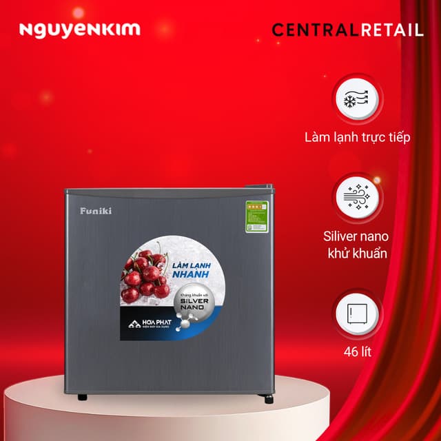 Tủ lạnh Mini Funiki 46 lít FR 51CD - Ảnh 1
