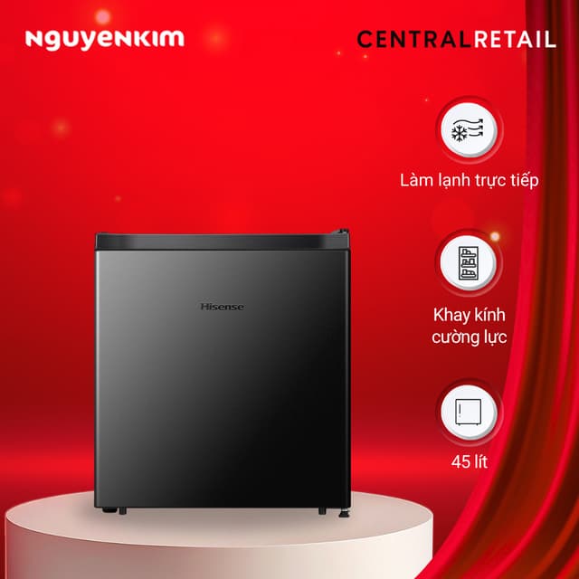 Tủ lạnh Hisense 45 lít HR05DB - Ảnh 7