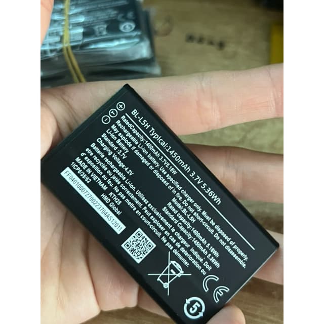 Pin điện thoại Hammer BL L5H dùng cho máy Nokia 105 4G /105 Pro /110 Pro /150 2023 hàng chính hãng - Ảnh 10