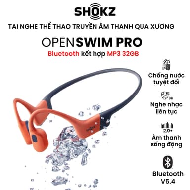 So sánh giá [MỚI] Tai Nghe Bơi Lội Truyền Âm Thanh Qua Xương SHOKZ OPENSWIM PRO S710 Bluetooth Kết Hợp MP3 32GB - Bảo Hành 2 Năm rẻ nhất?