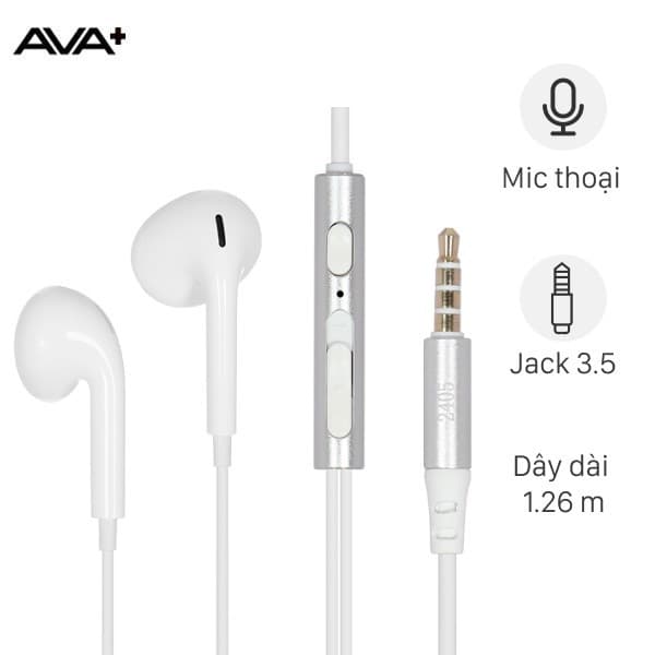 [SHIP HỎA TỐC[ Tai nghe Có dây AVA+ LiveBass E1 Chính Hãng Bảo Hành 12 Tháng - Ảnh 8