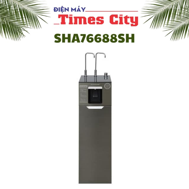 Máy lọc nước RO nóng nguội lạnh Hydrogen Sunhouse UltraX SHA76688SH 11 lõi - Ảnh 1