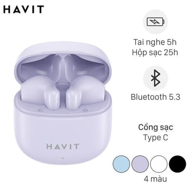 So sánh giá [SHIP HỎA TỐC] Tai nghe Bluetooth True Wireless Havit TW976 Chính Hãng Bảo Hành 12 Tháng rẻ nhất?